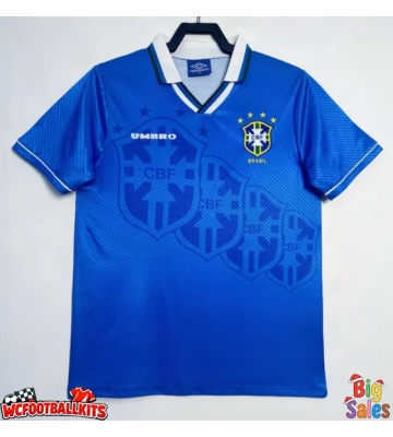 Brazil 1996 Retro Away Shirt Men Short Sleeve