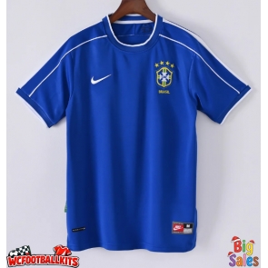 Brazil 1998 Retro Away Shirt Men Short Sleeve