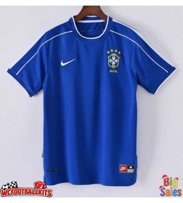 Brazil 1998 Retro Away Shirt Men Short Sleeve