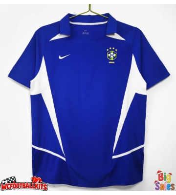 Brazil 2002 Retro Away Shirt Men Short Sleeve