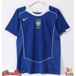 Brazil 2004 Retro Away Shirt Men Short Sleeve