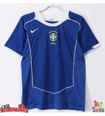 Brazil 2004 Retro Away Shirt Men Short Sleeve