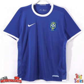 Brazil 2006 Retro Away Shirt Men Short Sleeve