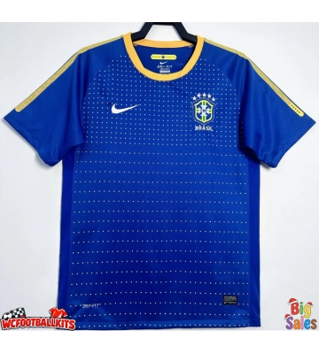 Brazil 2010 Retro Away Shirt Men Short Sleeve