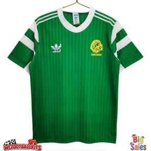Cameroun 1990 Retro Home Shirt Men Short Sleeve