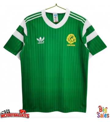 Cameroun 1990 Retro Home Shirt Men Short Sleeve