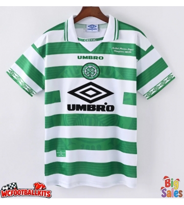 Celtic 1997-1999 Retro Home Shirt Men Short Sleeve