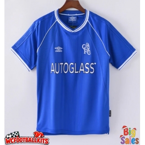 Chelsea 1999-2001 Retro Home Shirt Men Short Sleeve