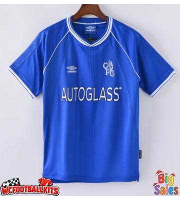 Chelsea 1999-2001 Retro Home Shirt Men Short Sleeve