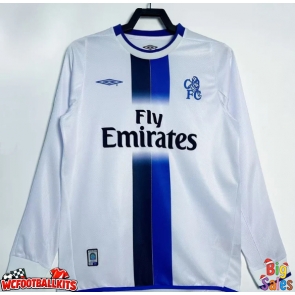 Chelsea 2003-2005 Retro Away Shirt Men Long Sleeve