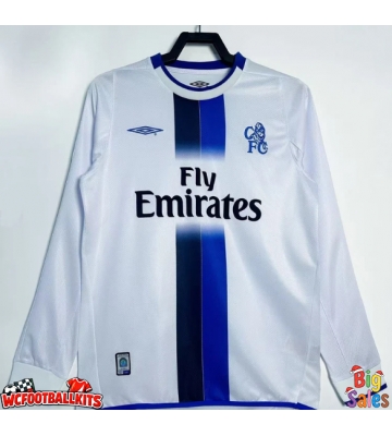 Chelsea 2003-2005 Retro Away Shirt Men Long Sleeve