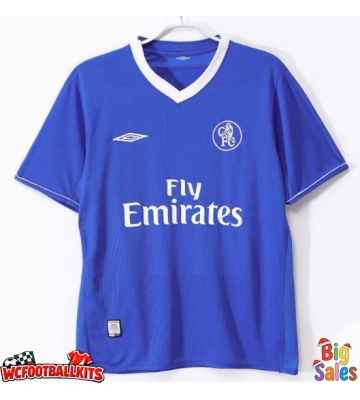 Chelsea 2003-2005 Retro Home Shirt Men Short Sleeve