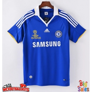 Chelsea 2008-2009 Retro Home Shirt Men Short Sleeve