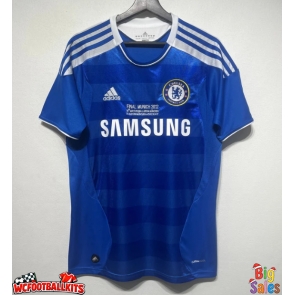 Chelsea 2011-2012 Champions League Retro Home Shirt Men Short Sleeve