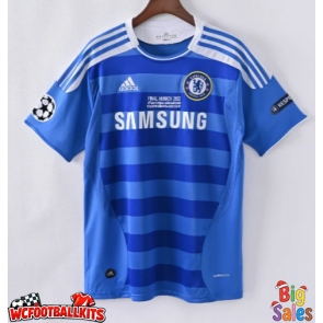 Chelsea 2011-2012 Retro Home Shirt Men Short Sleeve