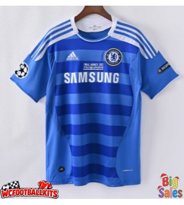 Chelsea 2011-2012 Retro Home Shirt Men Short Sleeve