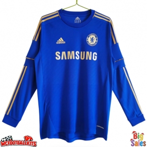 Chelsea 2012-2013 Retro Home Shirt Men Long Sleeve