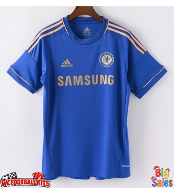 Chelsea 2012-2013 Retro Home Shirt Men Short Sleeve
