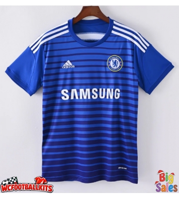 Chelsea 2014-2015 Retro Home Shirt Men Short Sleeve
