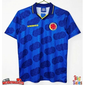 Colombia 1994 Retro Away Shirt Men Short Sleeve