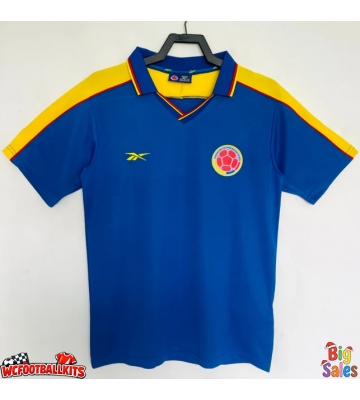 Colombia 1998 Retro Away Shirt Men Short Sleeve