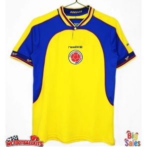 Colombia 2001 Retro Home Shirt Men Short Sleeve