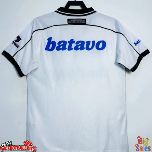 Corinthians 1999-2000 Retro Home Shirt Men Short Sleeve
