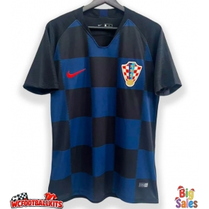 Croatia 2018 Retro Away Shirt Men Short Sleeve