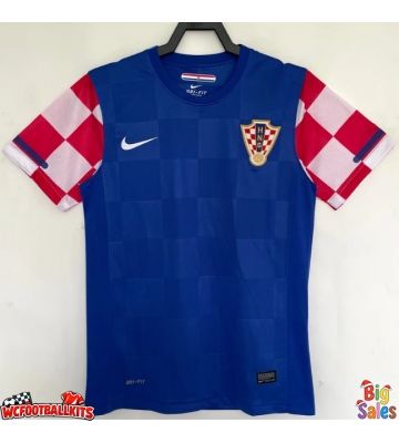 Croatie 2010 Retro Away Shirt Men Short Sleeve