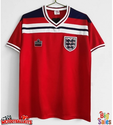 England 1982 Retro Away Shirt Men Short Sleeve