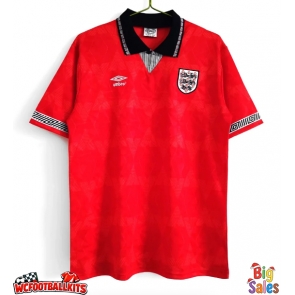 England 1990 Retro Away Shirt Men Short Sleeve