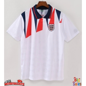 England 1992 Retro Home Shirt Men Short Sleeve