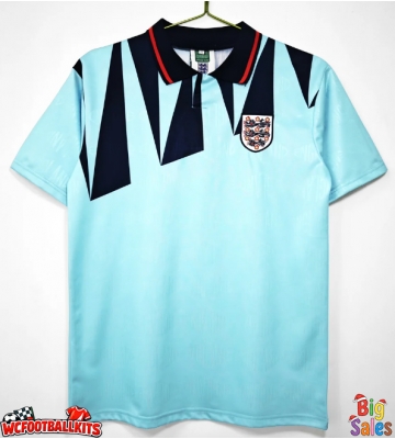 England 1992 Retro Third Shirt Men Short Sleeve