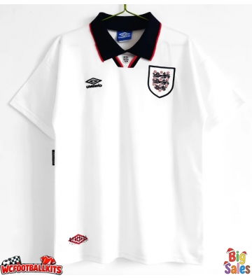 England 1994 Retro Home Shirt Men Short Sleeve