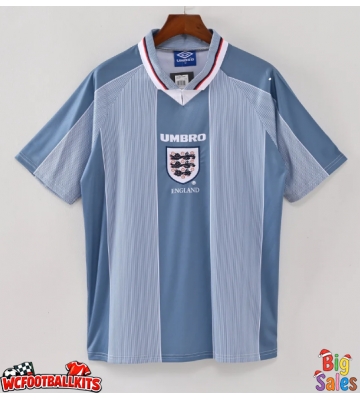 England 1995-1996 Retro Away Shirt Men Short Sleeve