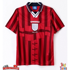 England 1998 Retro Away Shirt Men Short Sleeve