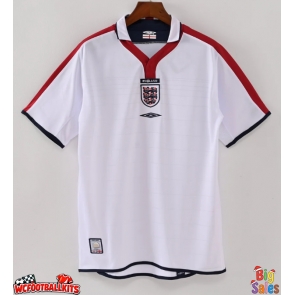England 2004 Retro Home Shirt Men Short Sleeve