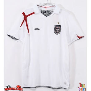 England 2006 Retro Home Shirt Men Short Sleeve