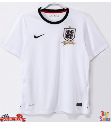 England 2013 Retro Home Shirt Men Short Sleeve