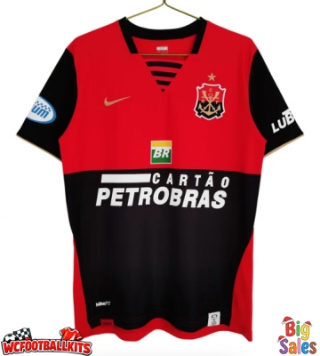 Flamengo 2007-2008 Retro Home Shirt Men Short Sleeve