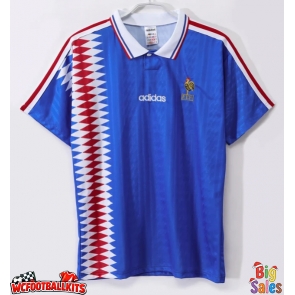 France 1994 Retro Home Shirt Men Short Sleeve