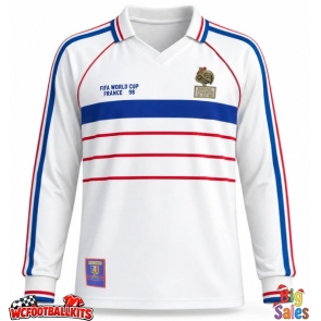 France 1998 Retro Away Shirt Men Long Sleeve