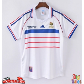 France 1998 Retro Away Shirt Men Short Sleeve