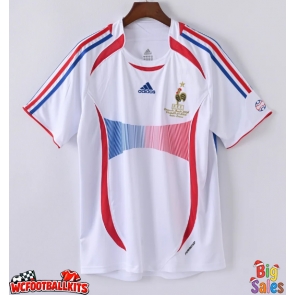France 2006 Retro Away Shirt Men Short Sleeve
