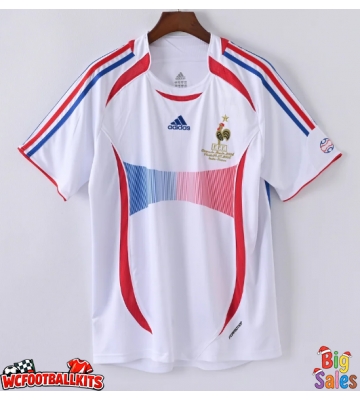 France 2006 Retro Away Shirt Men Short Sleeve