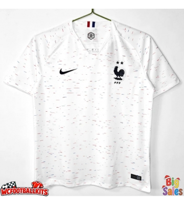 France 2018-2019 Retro Away Shirt Men Short Sleeve