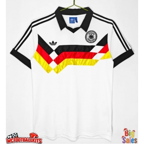 Germany 1988-1989 Retro Home Shirt Men Short Sleeve