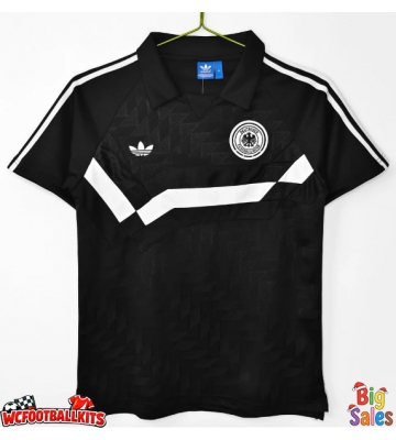 Germany 1988-1990 Retro Away Shirt Men Short Sleeve