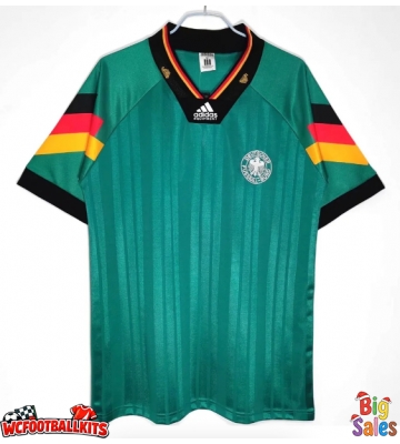 Germany 1992 Retro Away Shirt Men Short Sleeve