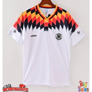 Germany 1994 Retro Home Shirt Men Short Sleeve